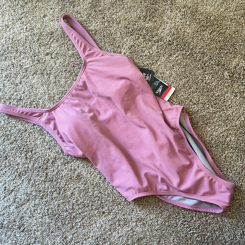Speedo Mauve Orchid Swim Suit